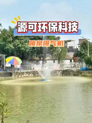 保护水资源 #喷泉曝气机 #水生态保护 #智能化喷泉曝气机 #喷泉曝气机厂家 #源可环保科技